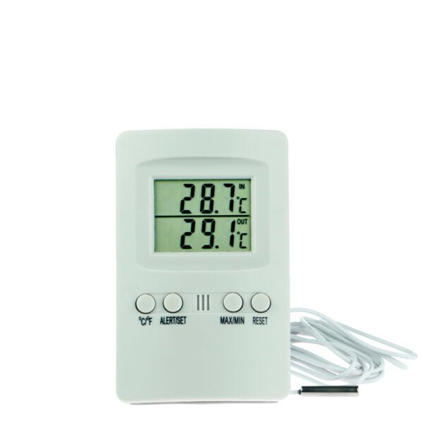 Termometro digital Maxima e minima com alarme