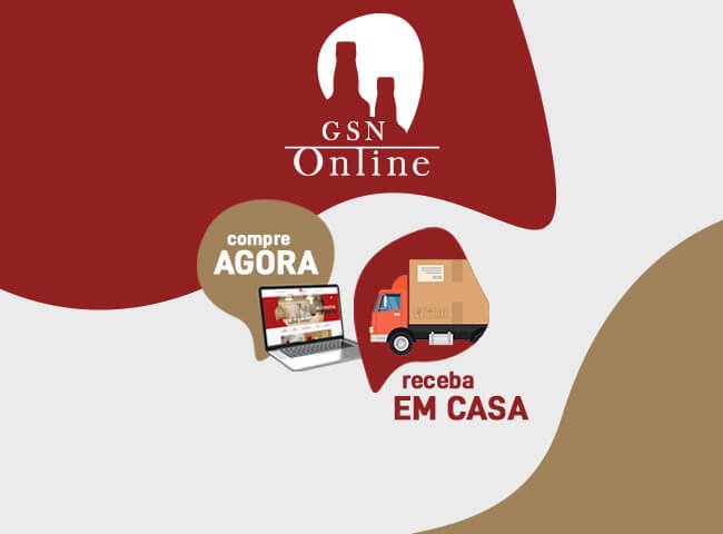 Para pedidos abaixo de 500 unidades, ompre no site da GSN Online.